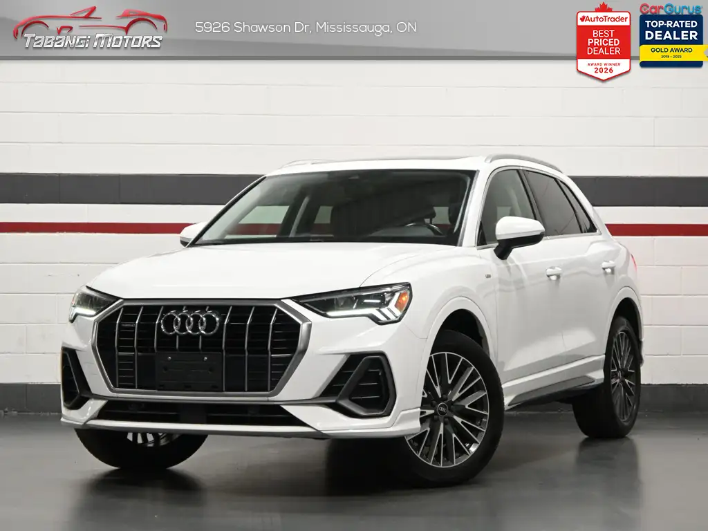 2022 Audi Q3 Progressiv S-Line No Accident Ambient Light Pano