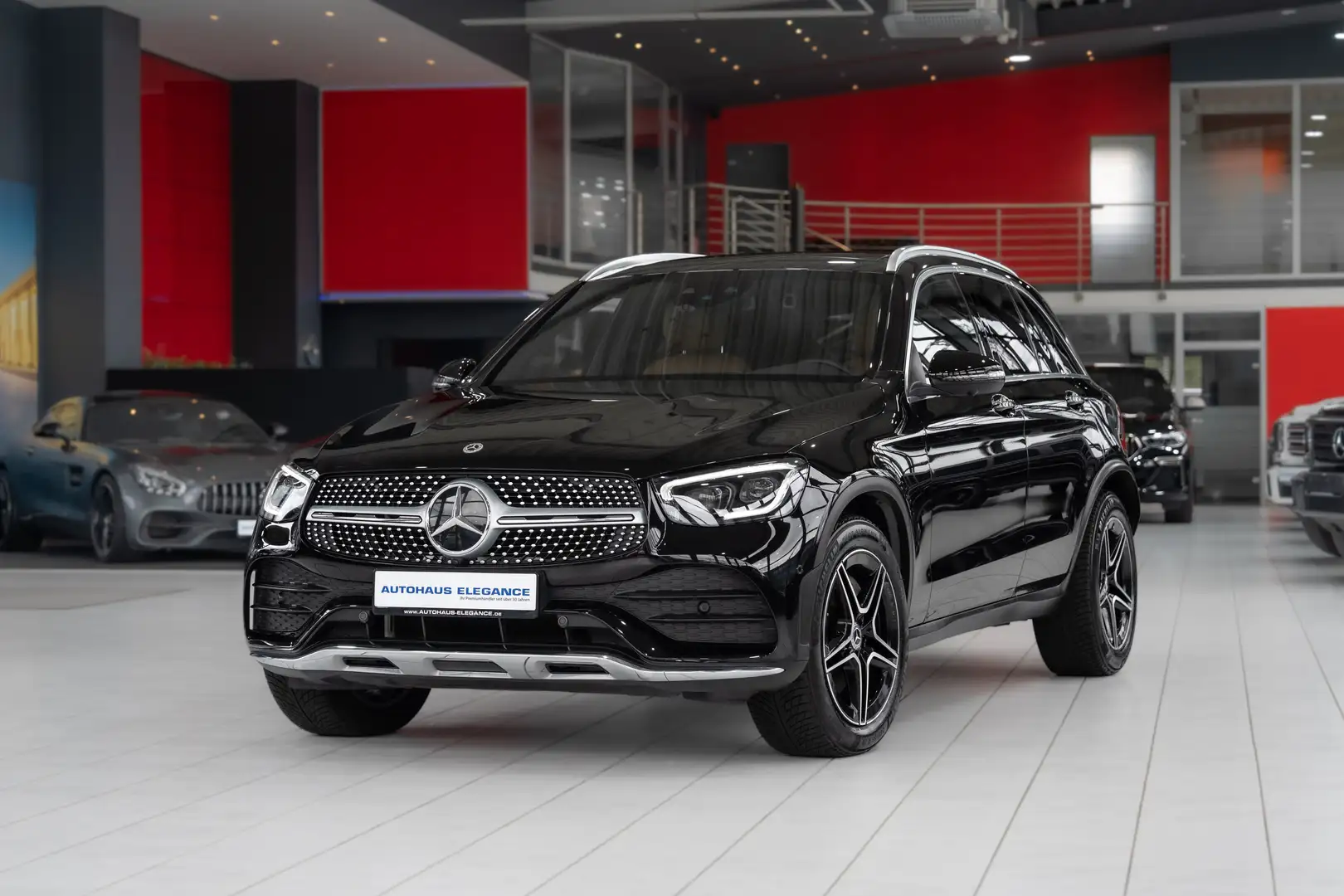 Mercedes-Benz GLC 400 d 4Matic*AMG-LINE*360*MULTIBEAM*PANO*AHK Negru - 1