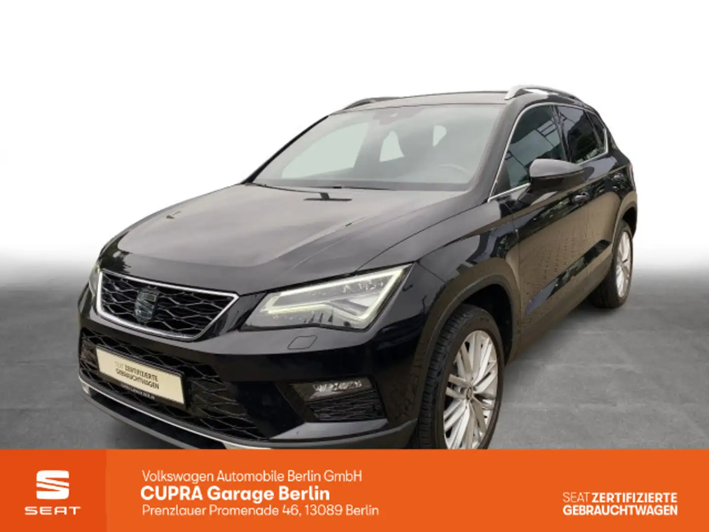 SEAT Ateca 1.4 TSI DSG Xcellence Navi LED ACC SHZ PDC Schwarz - 1