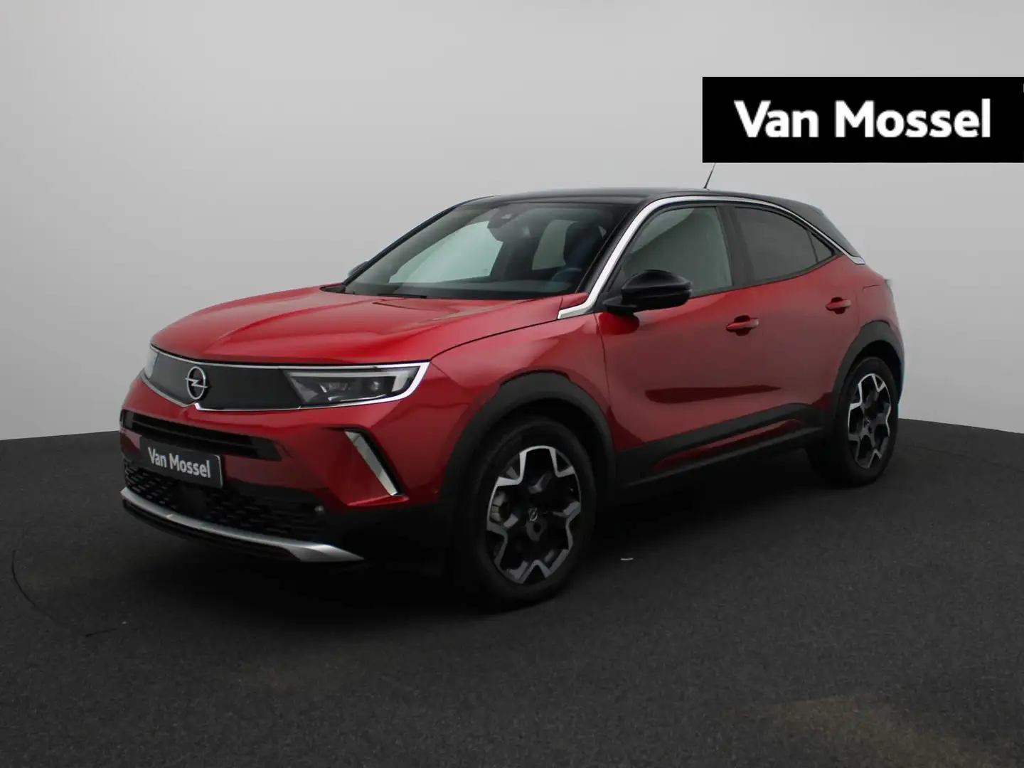 Opel Mokka-E Ultimate 50-kWh 7.4kw bl. | Navi | ECC | PDC | LMV Rood - 1