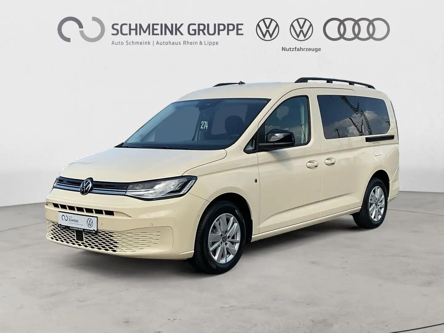 Volkswagen Caddy Life 7-Sitzer 2.0 TDI DSG Taxi Blanc - 1