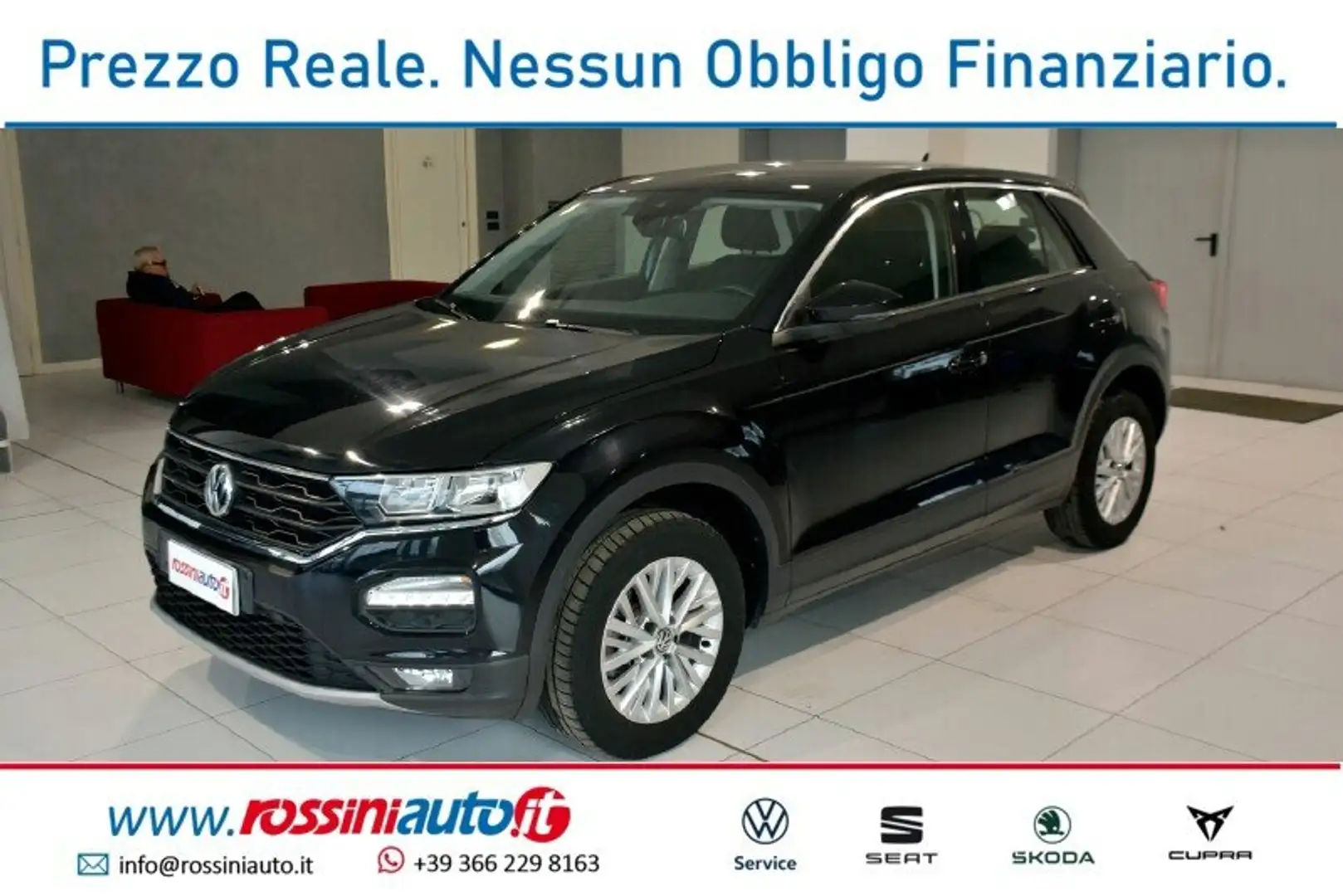 Volkswagen T-Roc 1.6 TDI SCR 116 CV BUSINESS Negro - 1