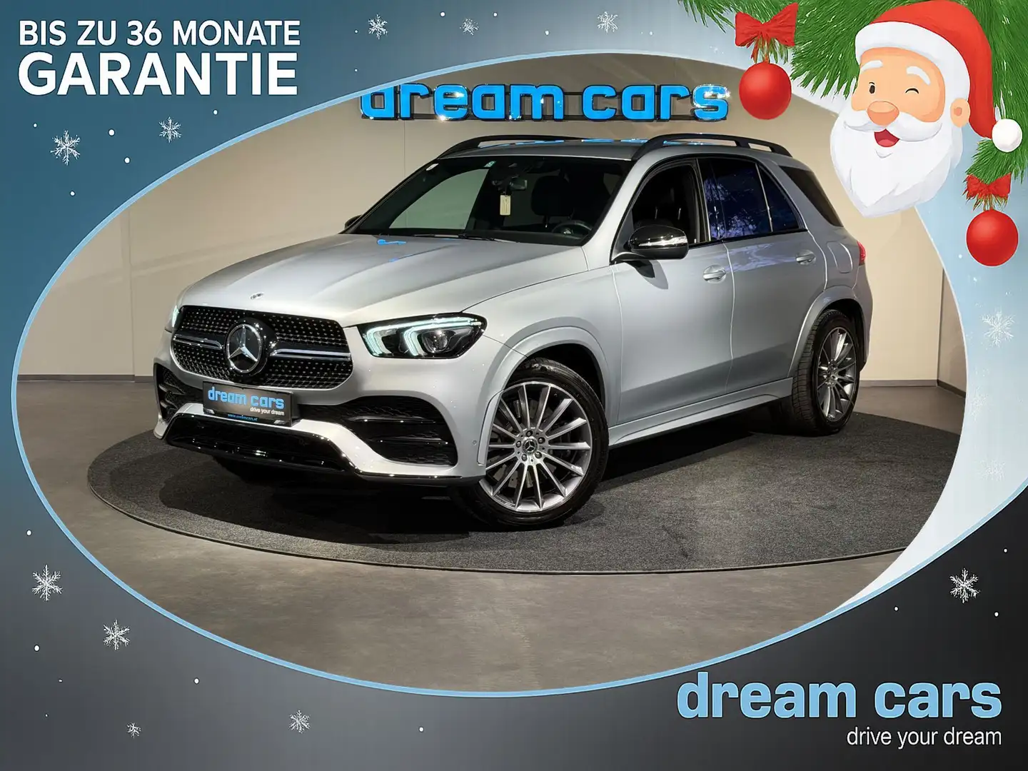 Mercedes-Benz GLE 350 de AMG Line 4Matic / Night Paket / Wide Screen / Zilver - 1