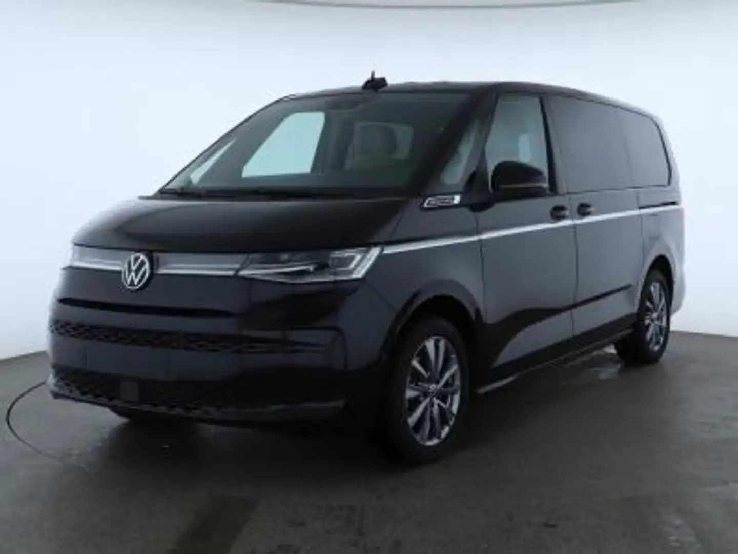 Volkswagen T7 Multivan Multivan 2,0TDI Style lang LED*Navi*AHK*Sthz Schwarz - 2