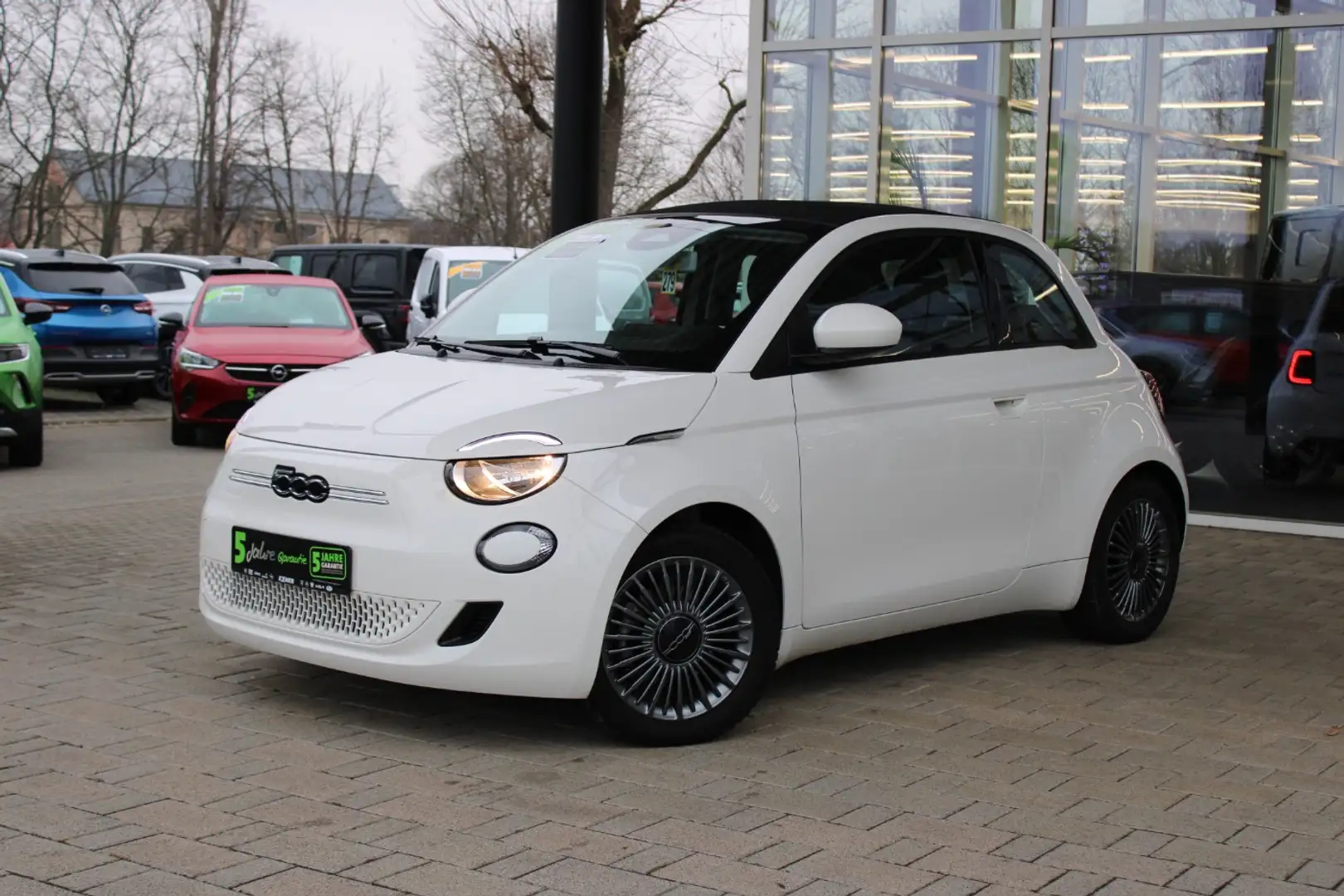 Fiat 500e Cabrio ICON - 42 kWh *Batteriezertifikat Beyaz - 2