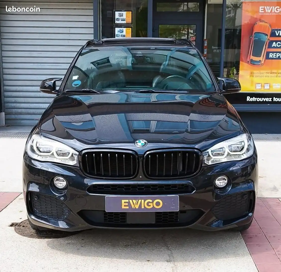 BMW X5 3.0 d 258ch m-sport xdrive bva toit ouvrant siege  Blanc - 2