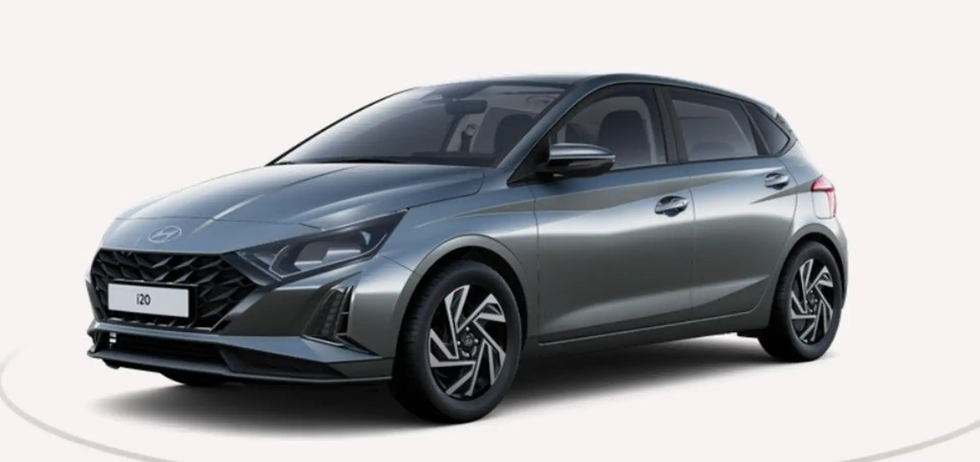 Hyundai i20 Trend 1.0T-GDI 100PS+KOMFORTPAKET Grijs - 1