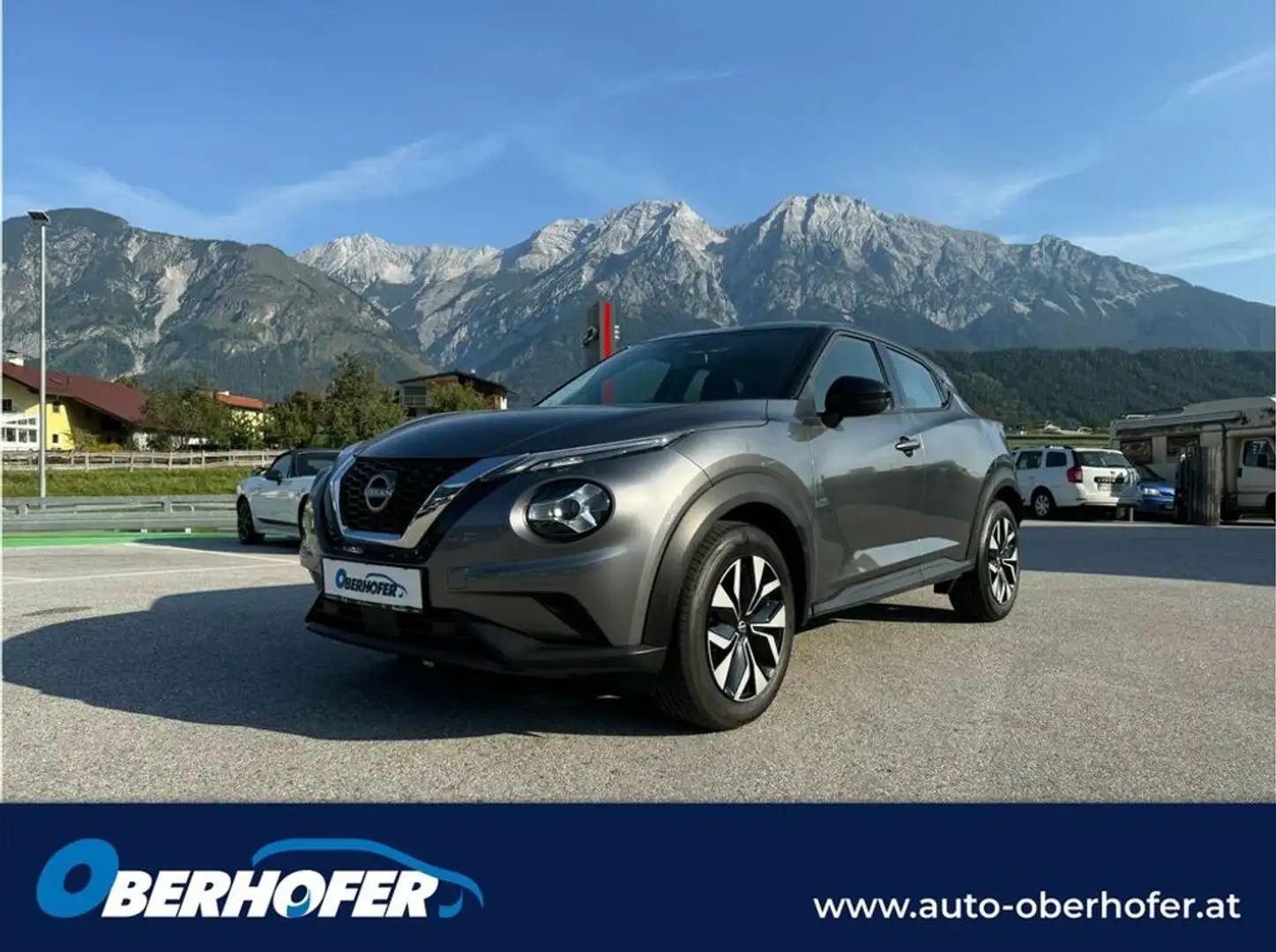 Nissan Juke 1,0 DIG-T Acenta Grau - 1