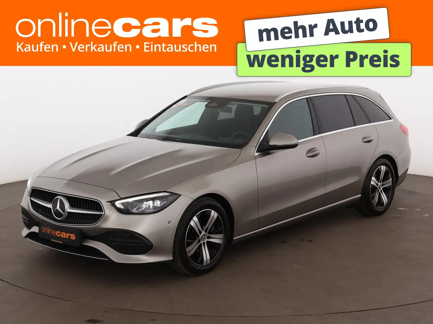 Mercedes-Benz C 220 d T 4Matic Avantgarde Aut LED AHK RADAR NAVI Grau - 1