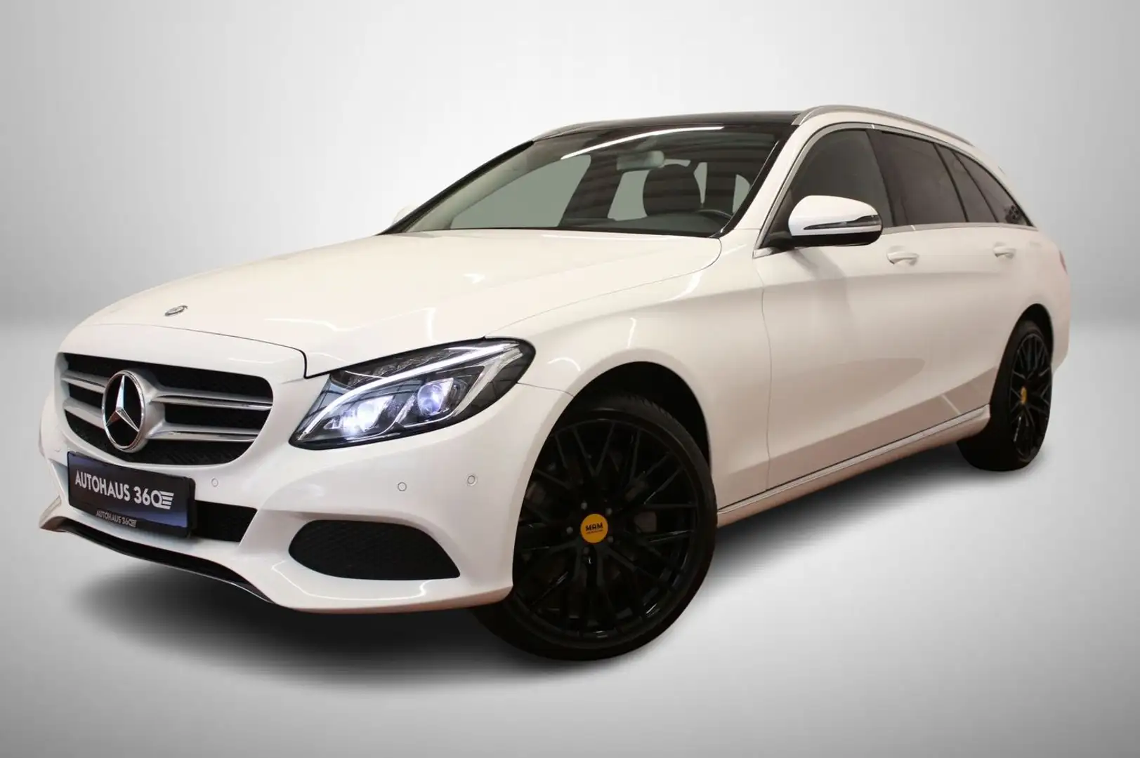 Mercedes-Benz C 400 T 4Matic Avantgarde LED Weiß - 1