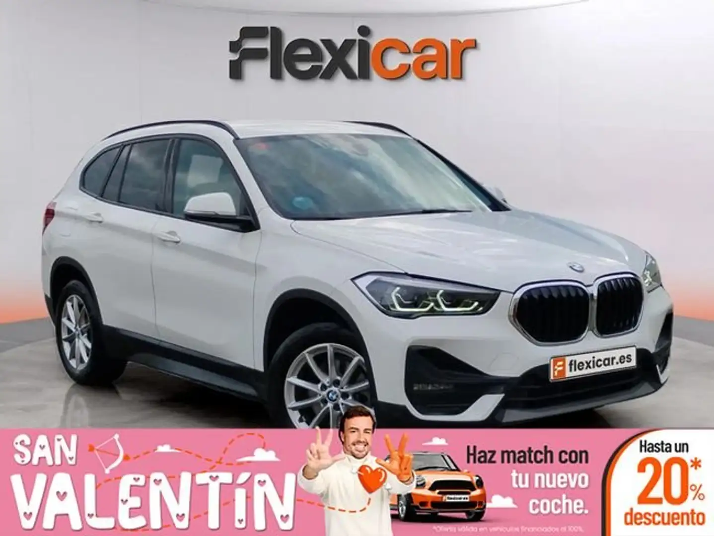 BMW X1 sDrive 18dA Blanc - 1