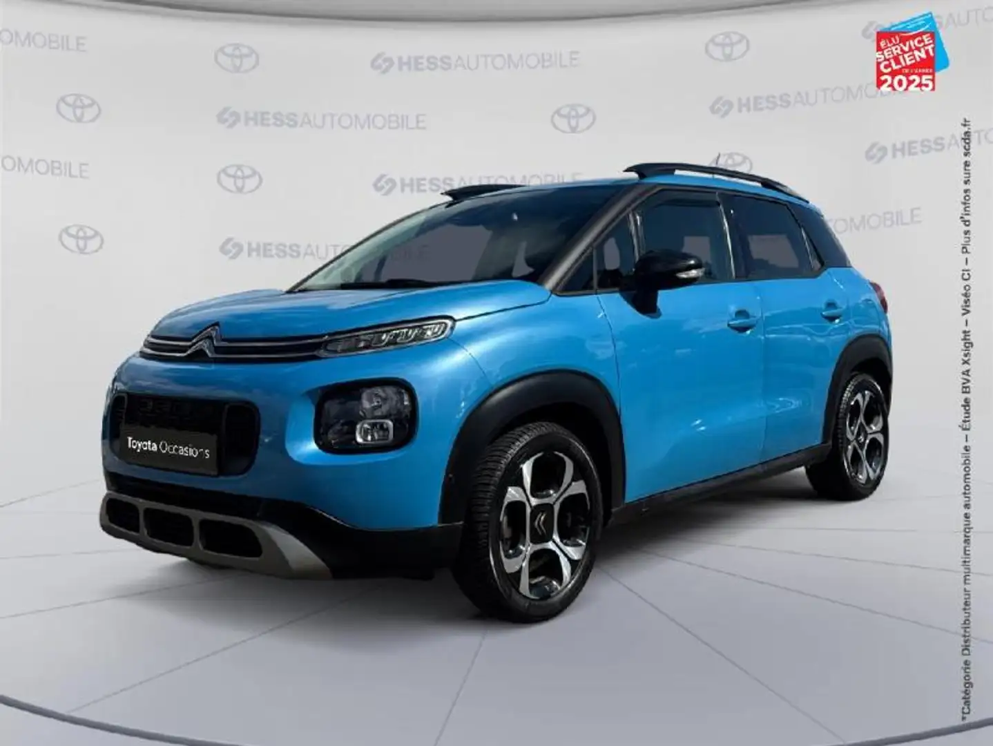 Citroen C3 Aircross PureTech 110ch S\u0026S Shine E6.d Bleu - 1