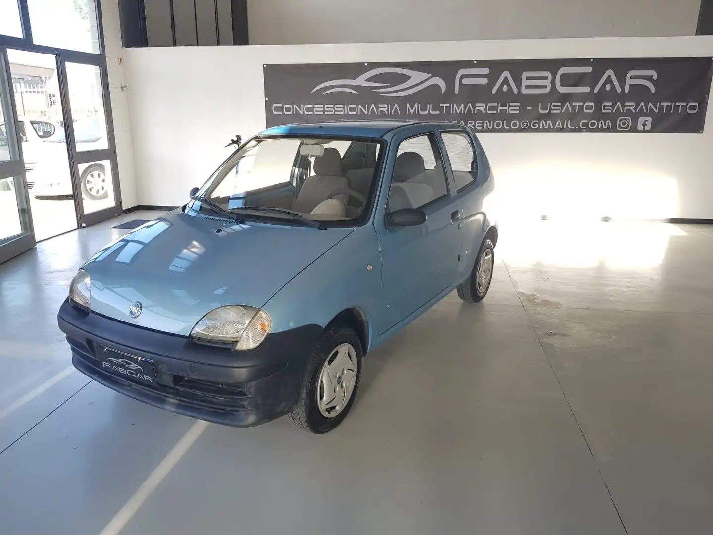 Fiat Seicento 1.1 Actual Modrá - 1
