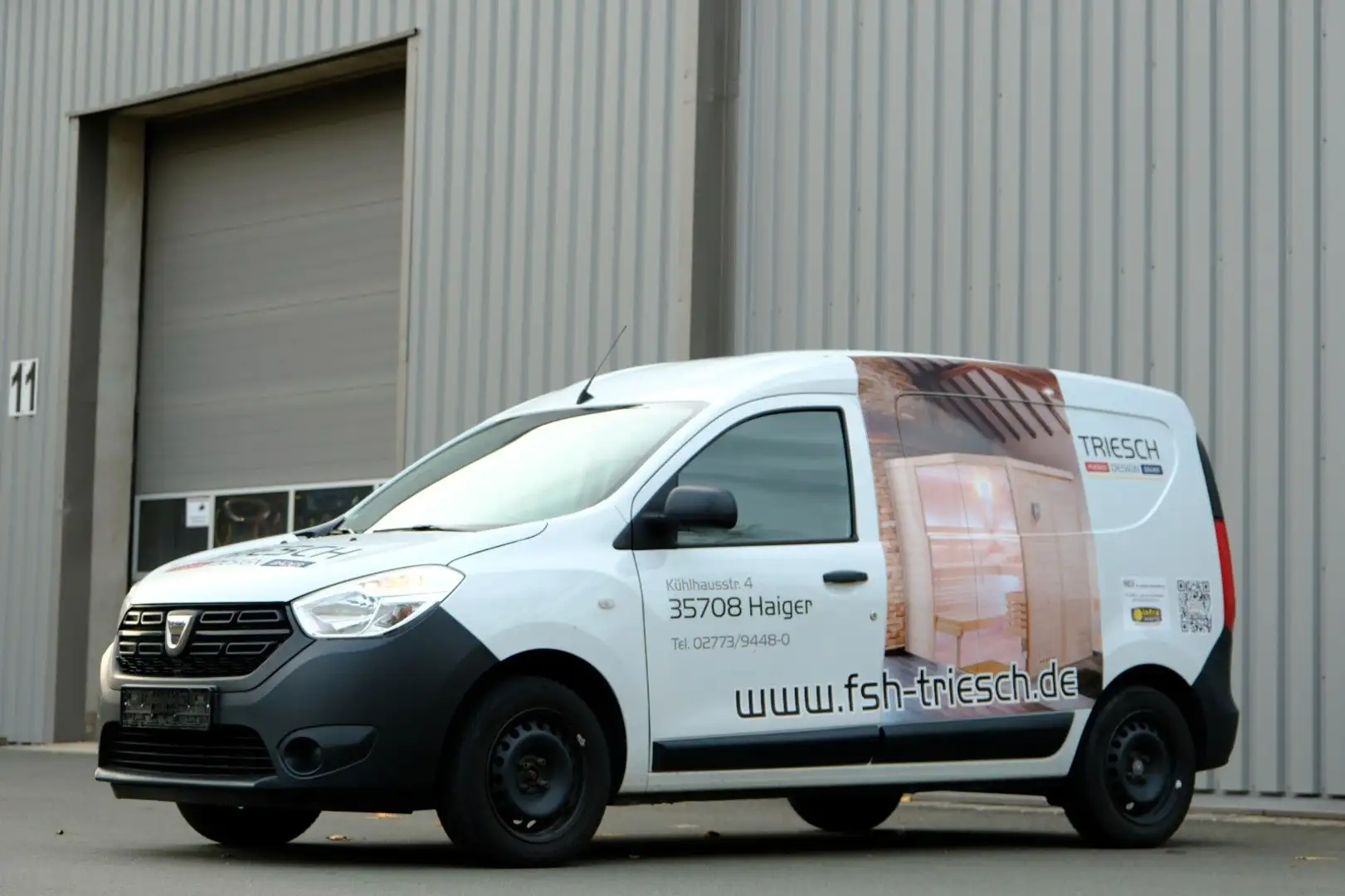 Dacia Dokker Express 1.5 Blue dCi Klima AHK MwSt Weiß - 1