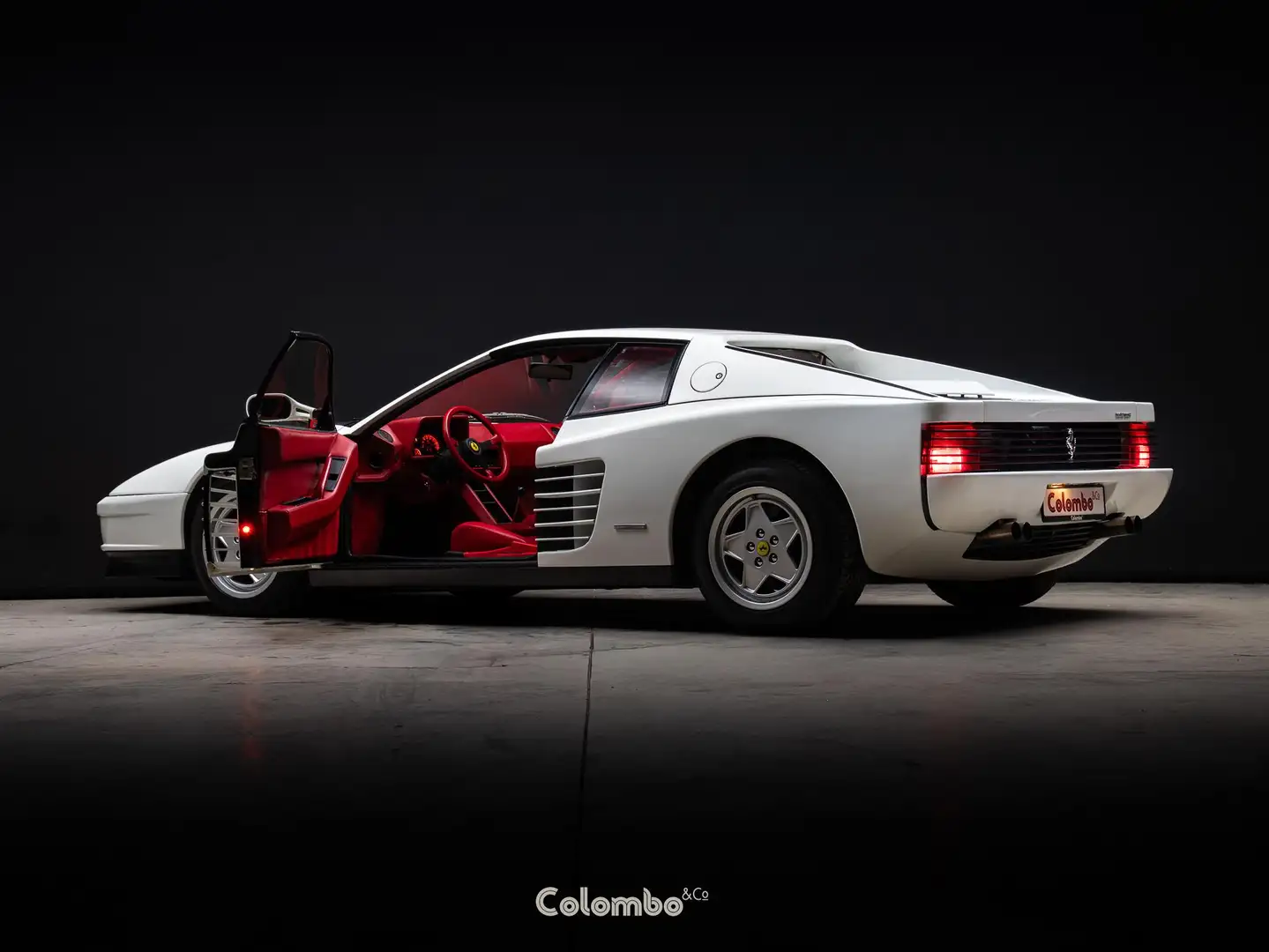 Ferrari Testarossa Cartier red interior Blanco - 1