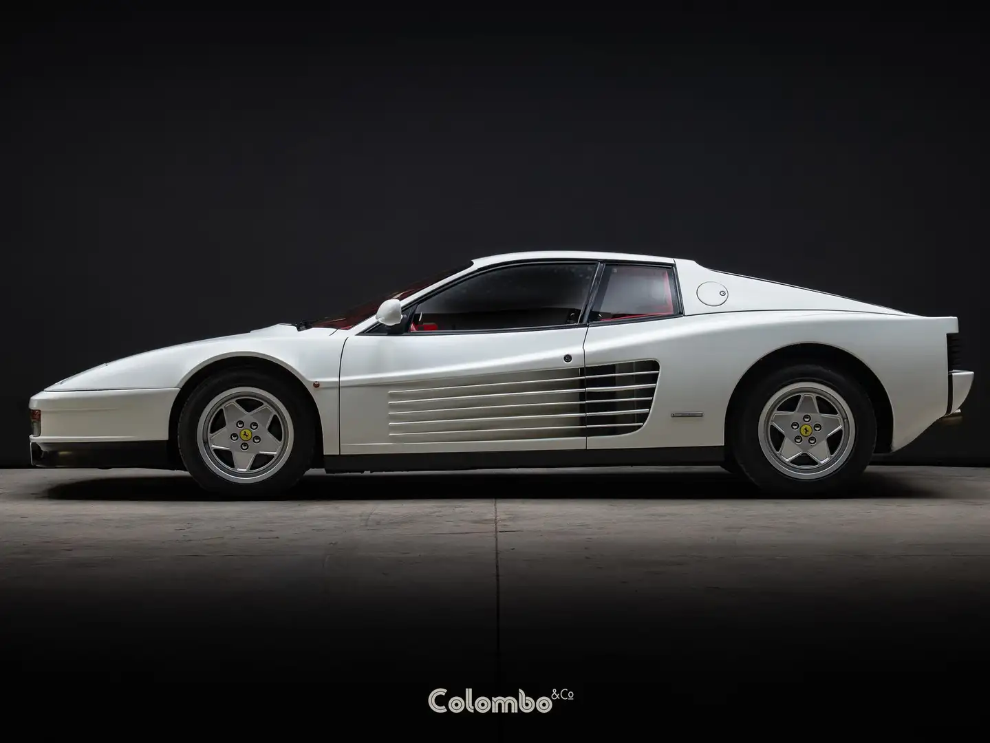 Ferrari Testarossa Cartier red interior Blanco - 2