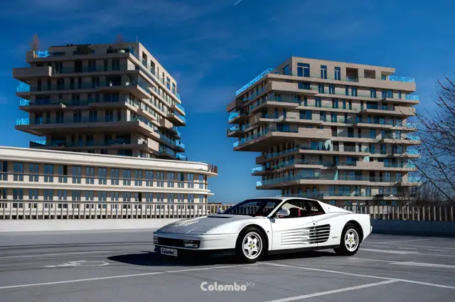 Ferrari Testarossa Cartier red interior
