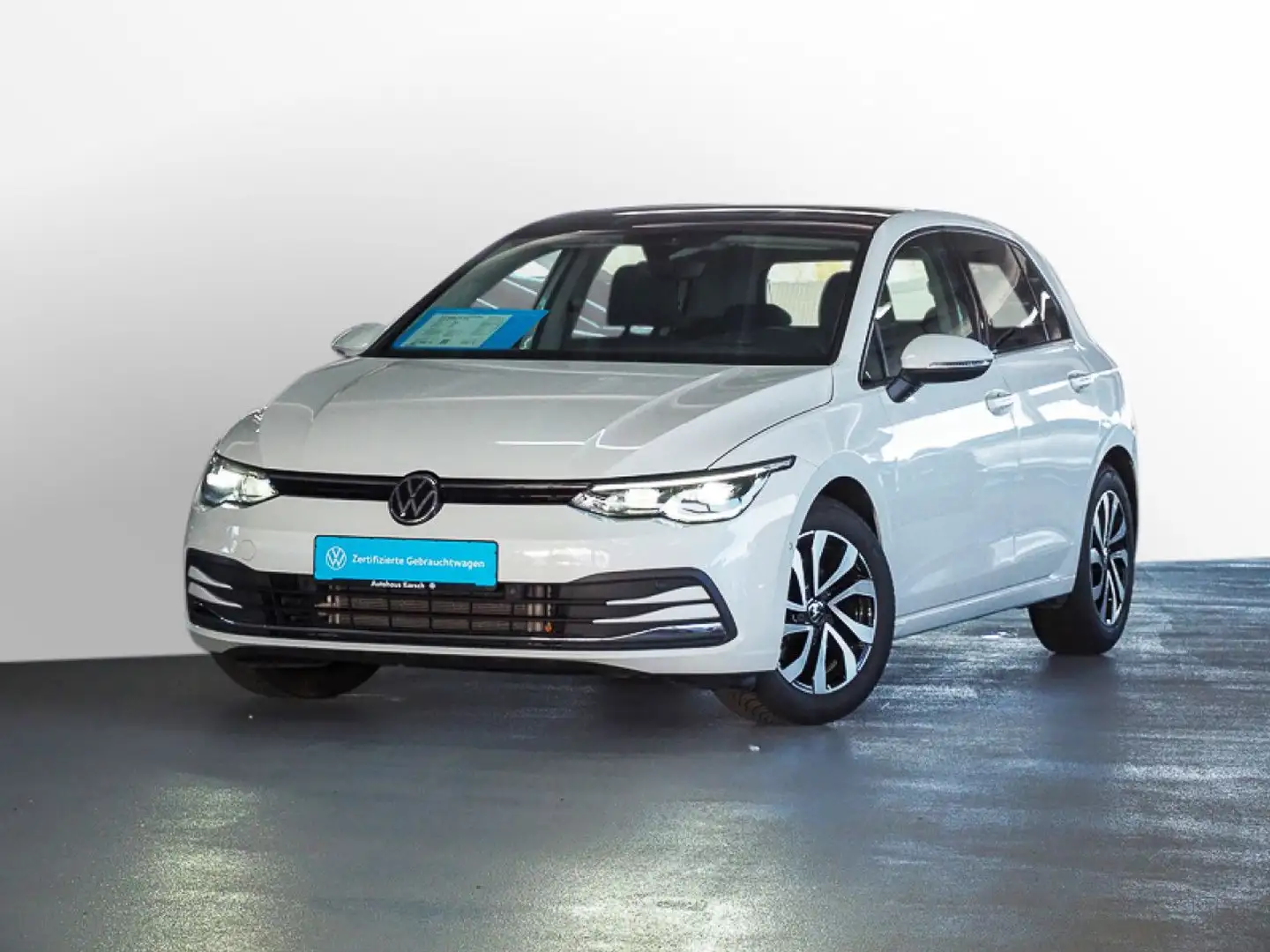 Volkswagen Golf VIII 2.0 TDI DSG Active PANOR.SD, AHK, Navi Weiß - 2