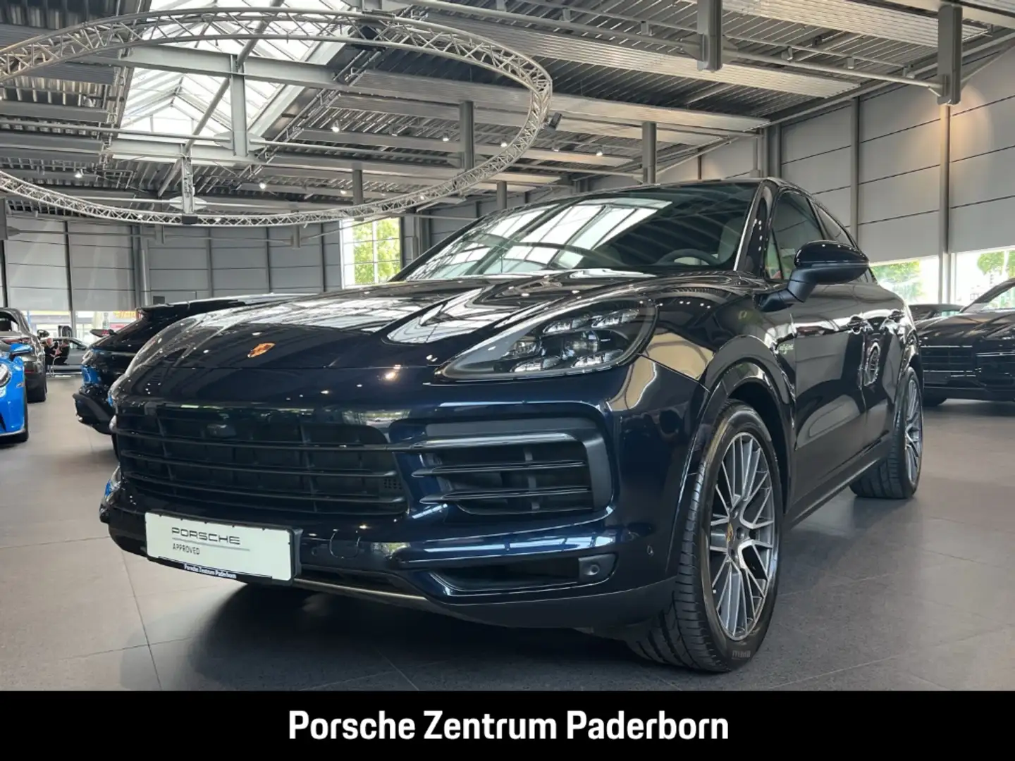 Porsche Cayenne E-Hybrid Coupe Blau - 1