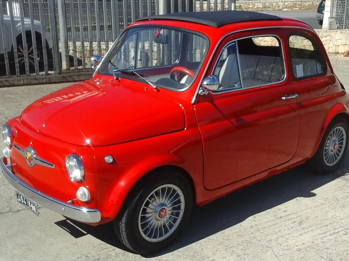 Fiat Topolino 500F DEL 1966 INTERAMENTE RESTAURATA  REGOLA DARTE Rot - 2