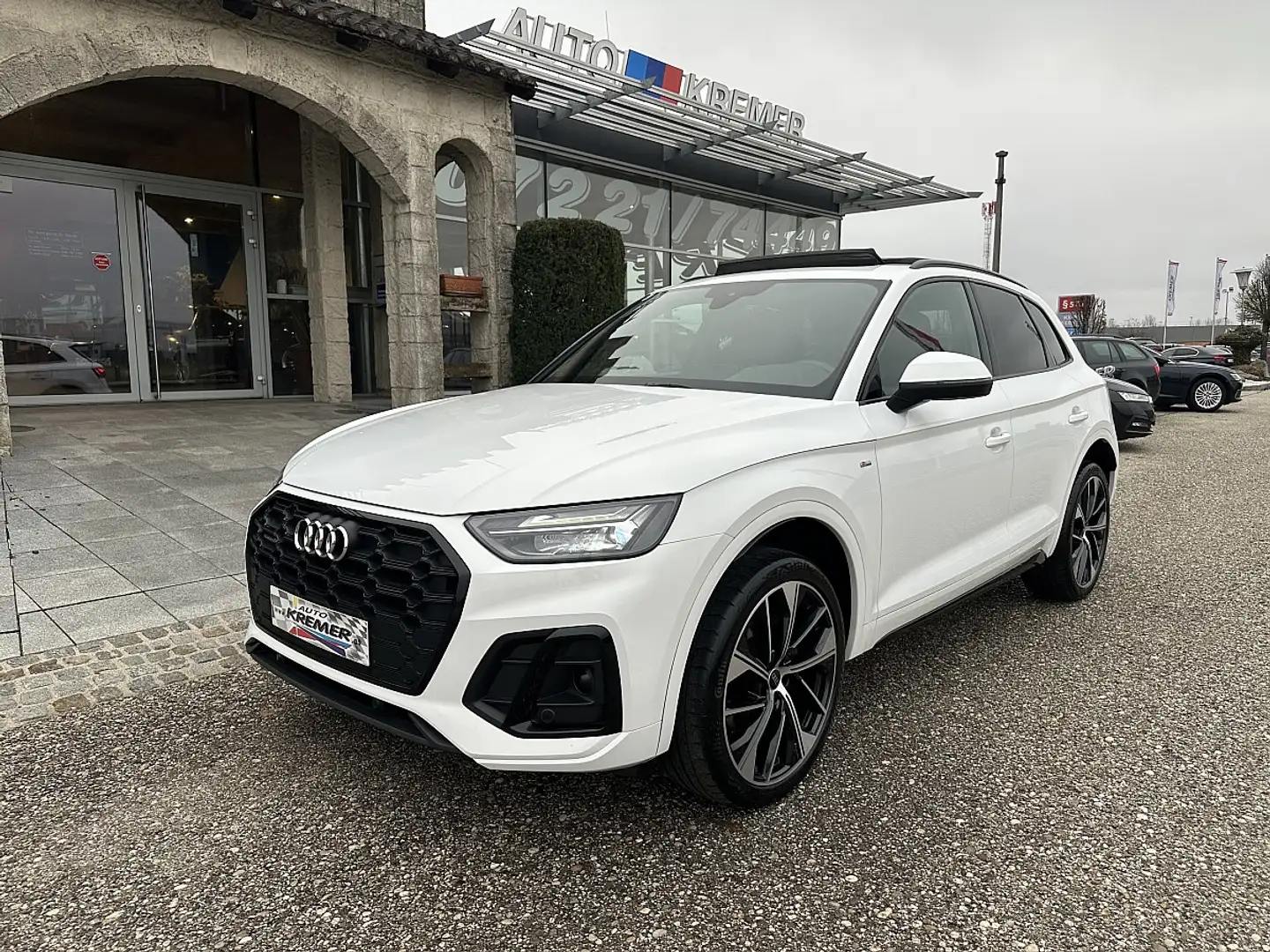 Audi Q5 40 TDI quattro S-line S-tronic/3xS-LINE/PANO/SH... Weiß - 2