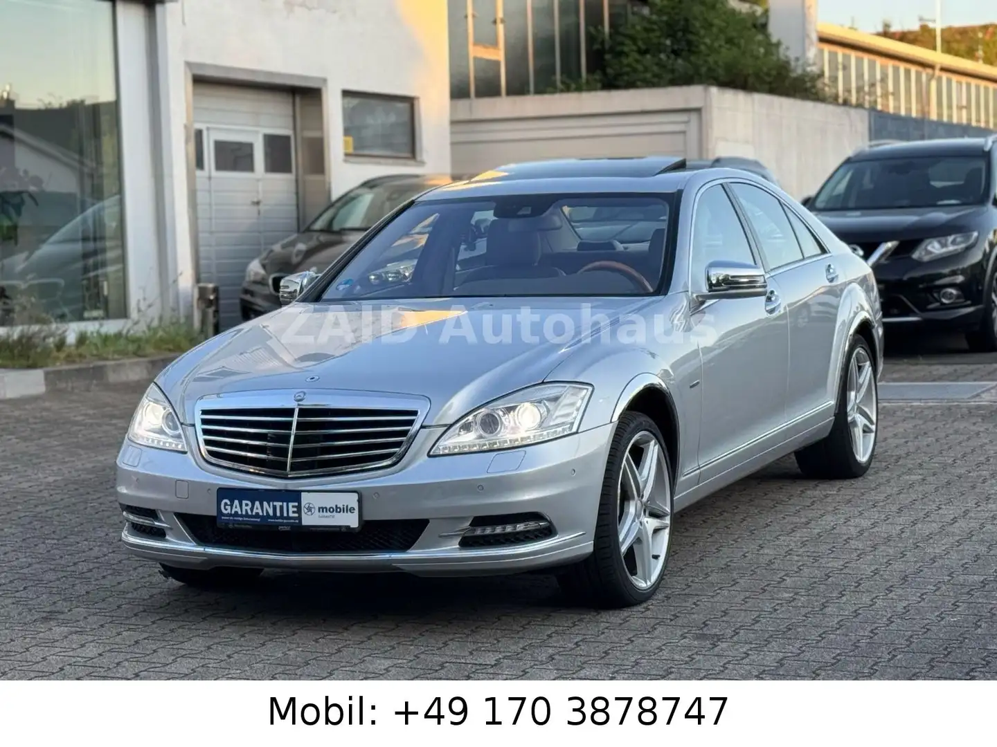 Mercedes-Benz S 500 S -Klasse Lim. AMG CGI BE 4Matic V8 *1HAND Argintiu - 1