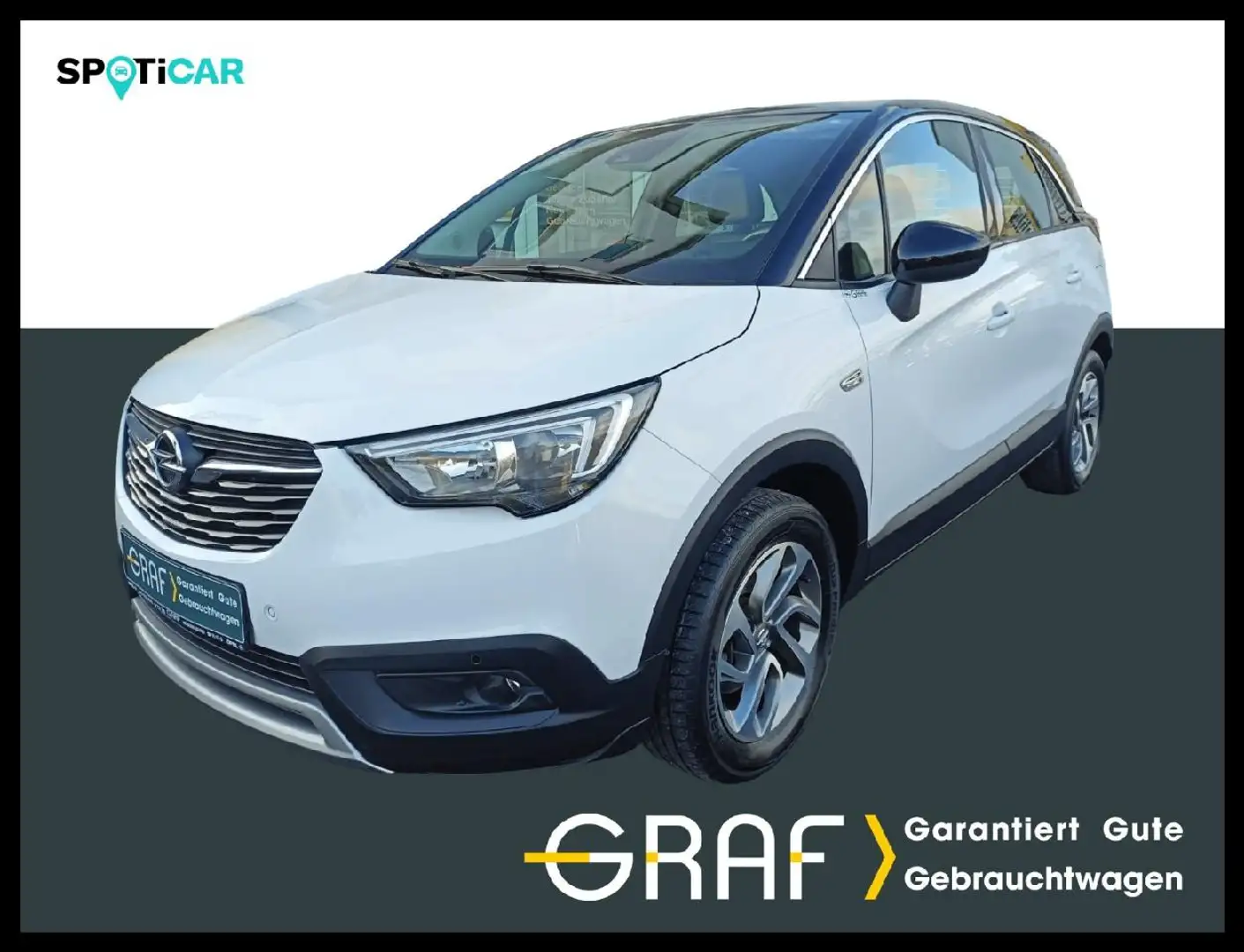 Opel Crossland Innovation *SiLeFsHZ*AHK*EPHv+h*LM* Weiß - 1