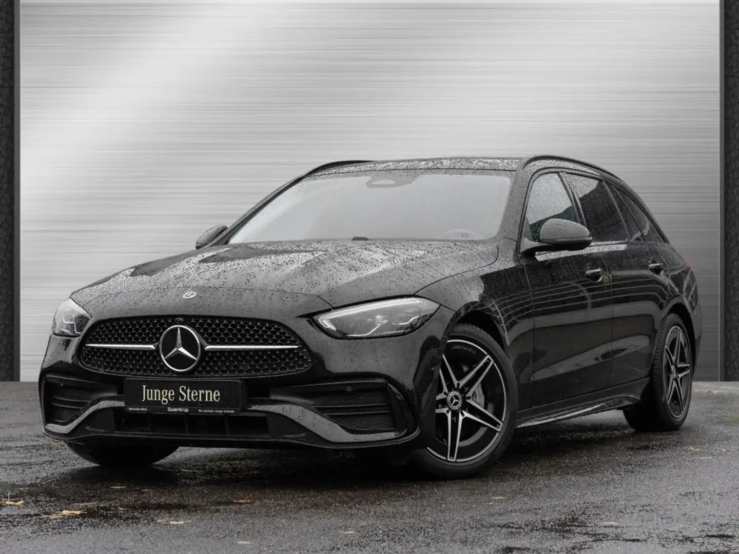 Mercedes-Benz C 200 T , AMG NIGHT MEMO AHK KAMERA PANO SPUR Schwarz - 2