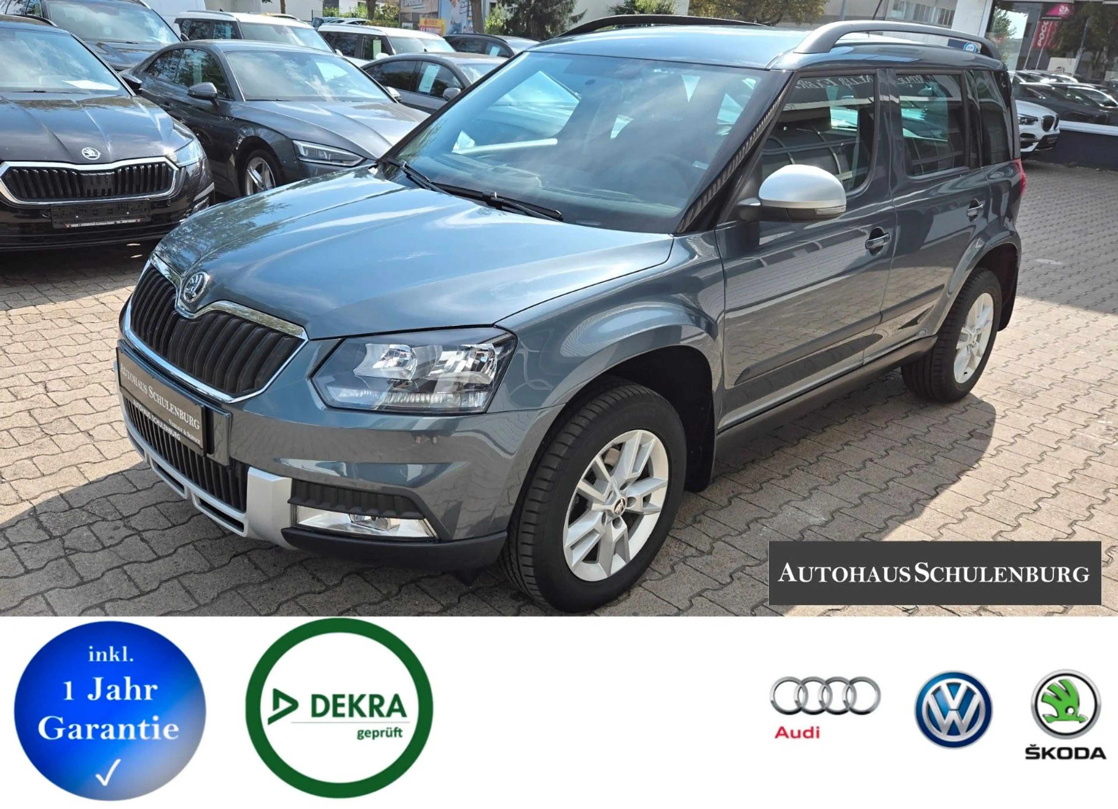 Skoda Yeti Outdoor 1.Hand Anhängerkupplung Sitzheizung