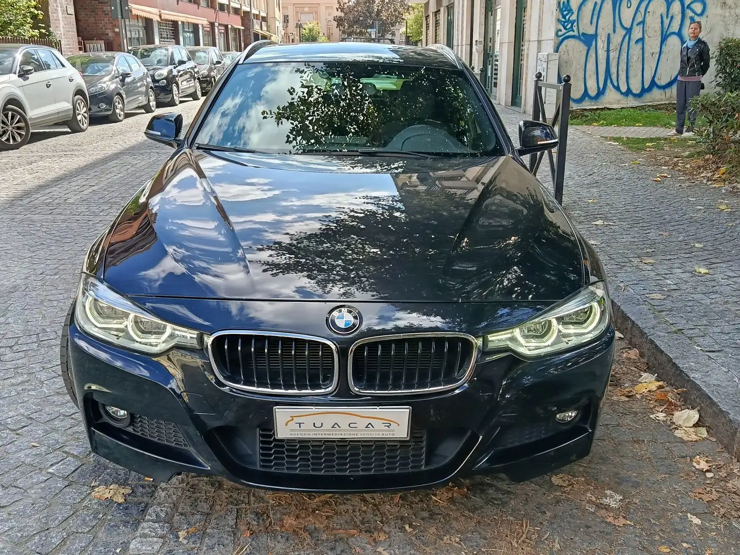 BMW 320 X-drive M Sport 320 d Nero - 2