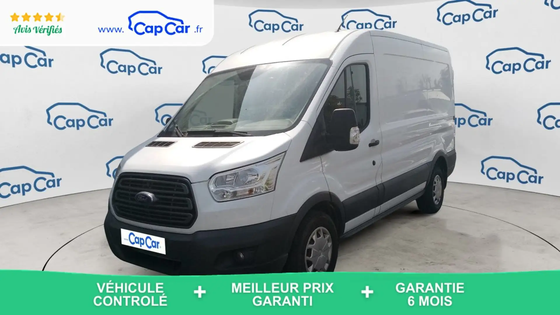 Ford Transit VU 2.0 TDCi 130 L2H2 Trend Business Blanc - 1