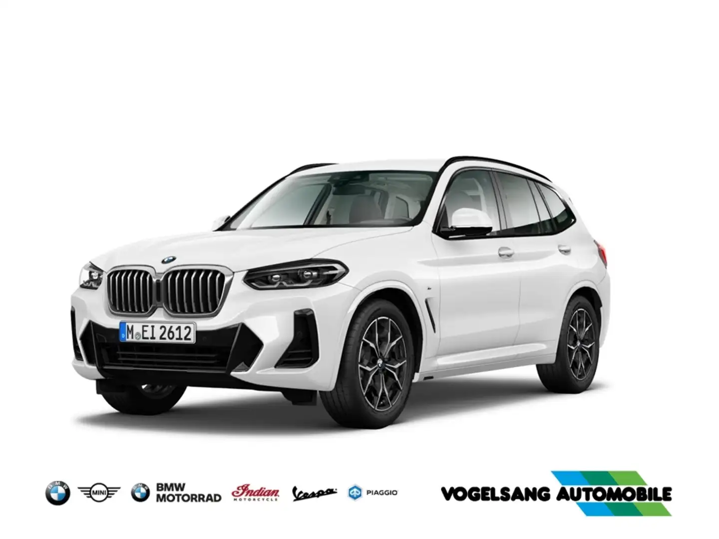 BMW X3 20 d M Sport AHK Head-Up HiFi DAB LED Wit - 1