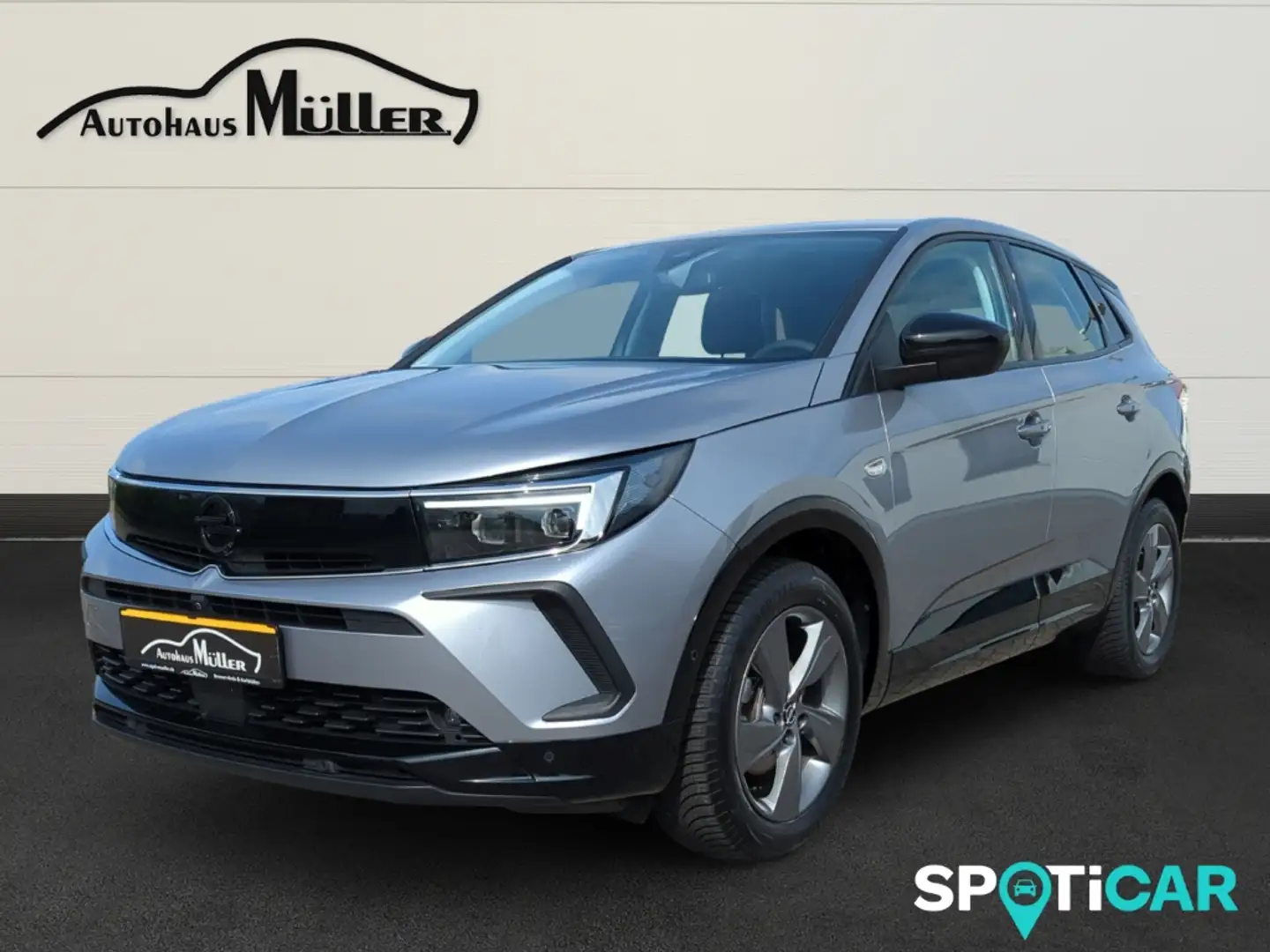 Opel Grandland GS 1.2 Turbo +Matrix+aut.einparken+Allwetter+ Grau - 1