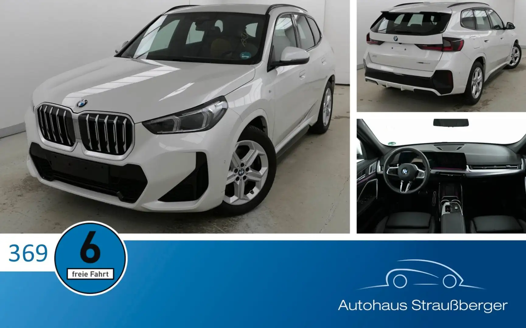BMW X1 23d xDrive M Sport AHK H-K LED KZU RFK 2-ZK Weiß - 1