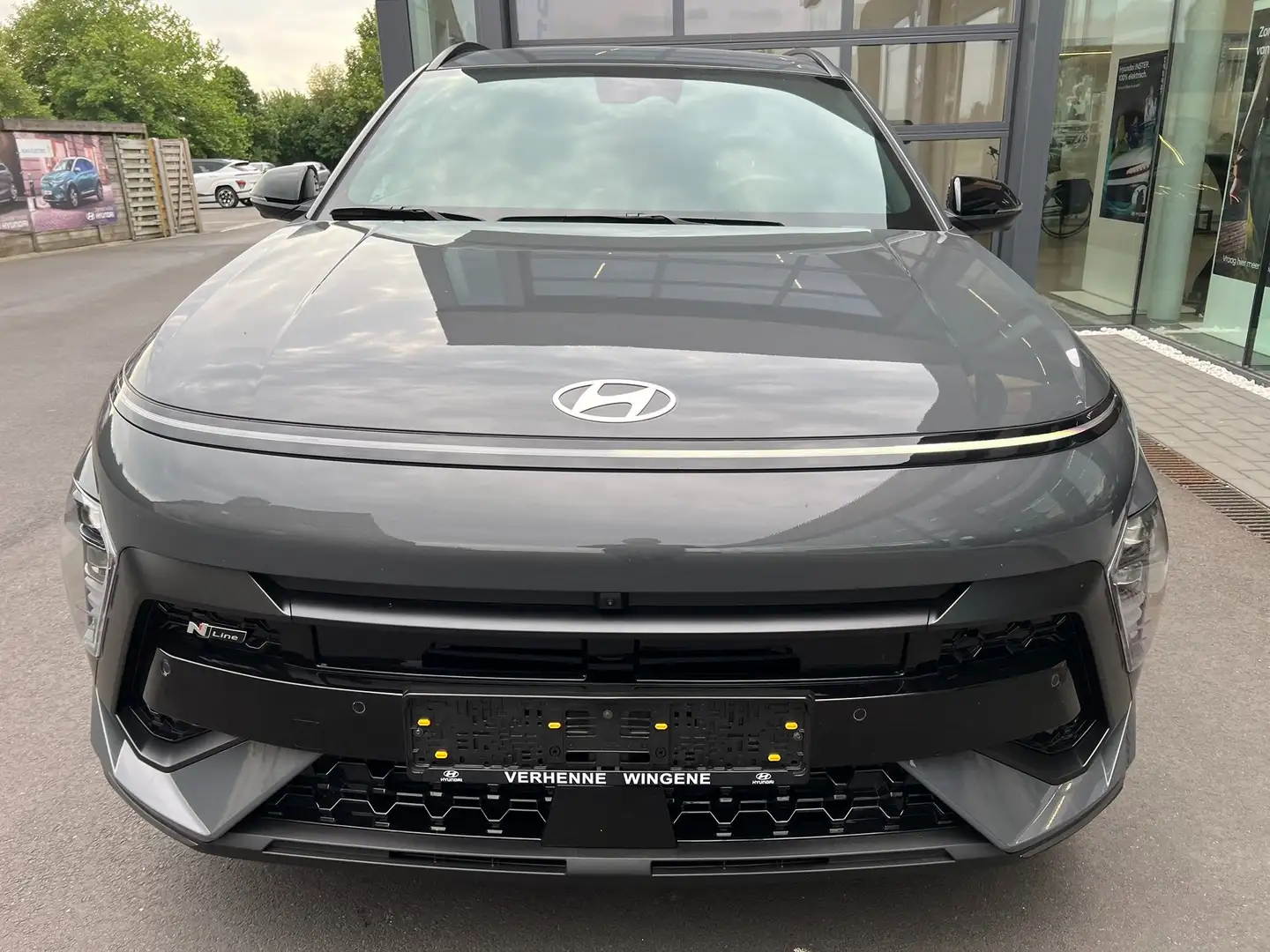 Hyundai KONA 1.6 GDi HEV Shine N-Line DCT TOP DEMOWAGEN! Grau - 2