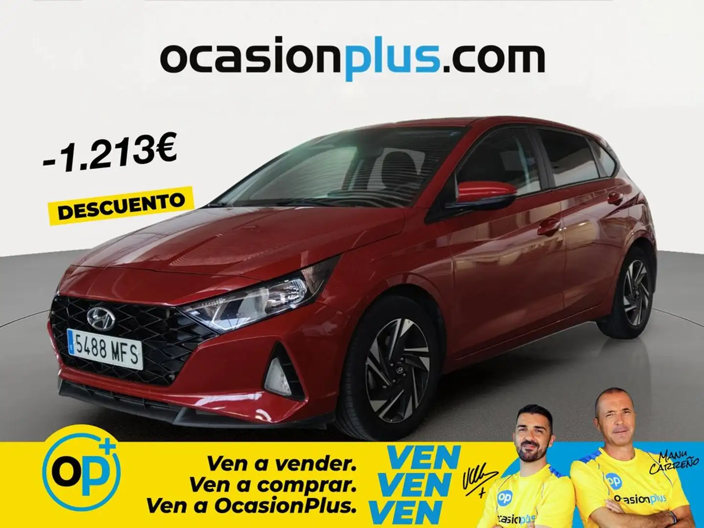 Hyundai i20 1.0 TGDI Klass 100 Rojo - 1