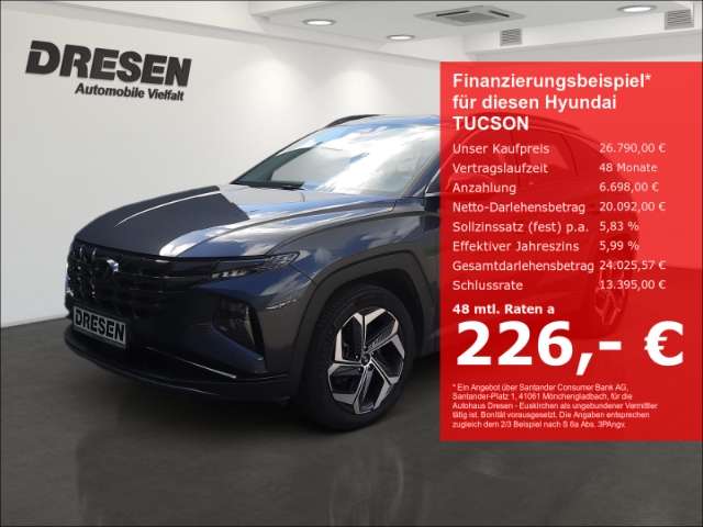Imagine Hyundai TUCSON PHEV 1.6 T-GDI AT 4WD Trend (195 kW 265 PS) NAVI L