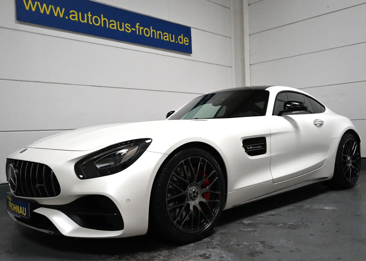Mercedes-Benz AMG GT C Coupe Edition 50 Burmester ACC Vollleder Pano Bílá - 1
