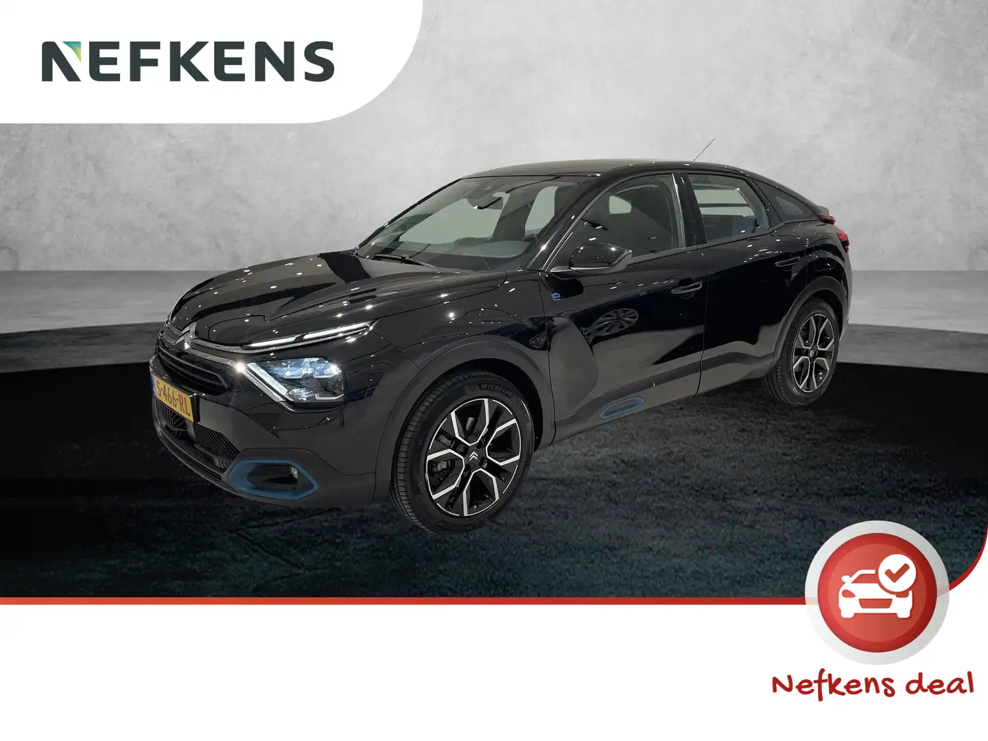 Citroen E-C4 Electric Feel 50 kWh 136pk | 1e Eigenaar | Achteruitrijcame Zwart - 1