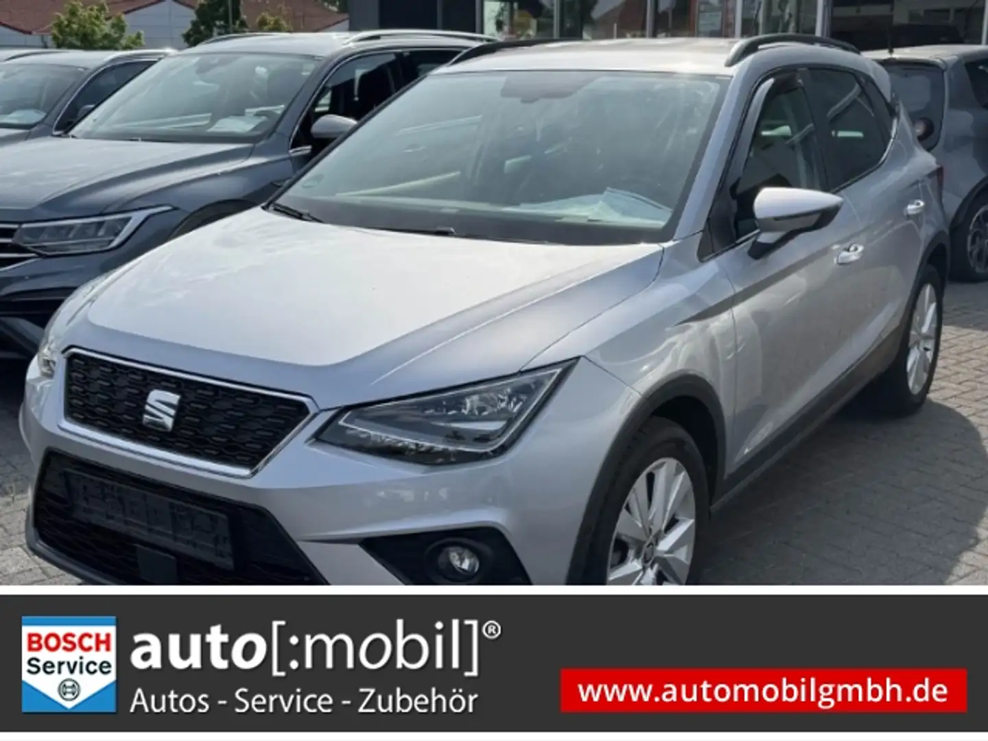 SEAT Arona 1.0 TSI DSG Style NAVI+RFK+PDC+SHZG Argent - 1