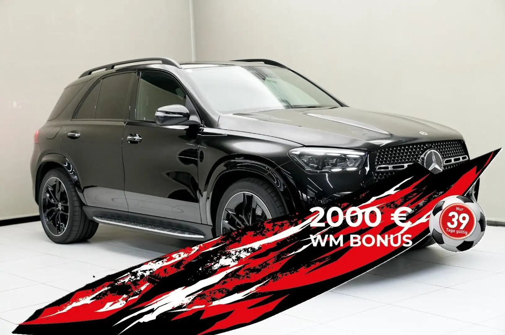 Mercedes-Benz GLE 450 d 4MATIC ACC W-Paket Sport S-Sitz Night Schwarz - 2