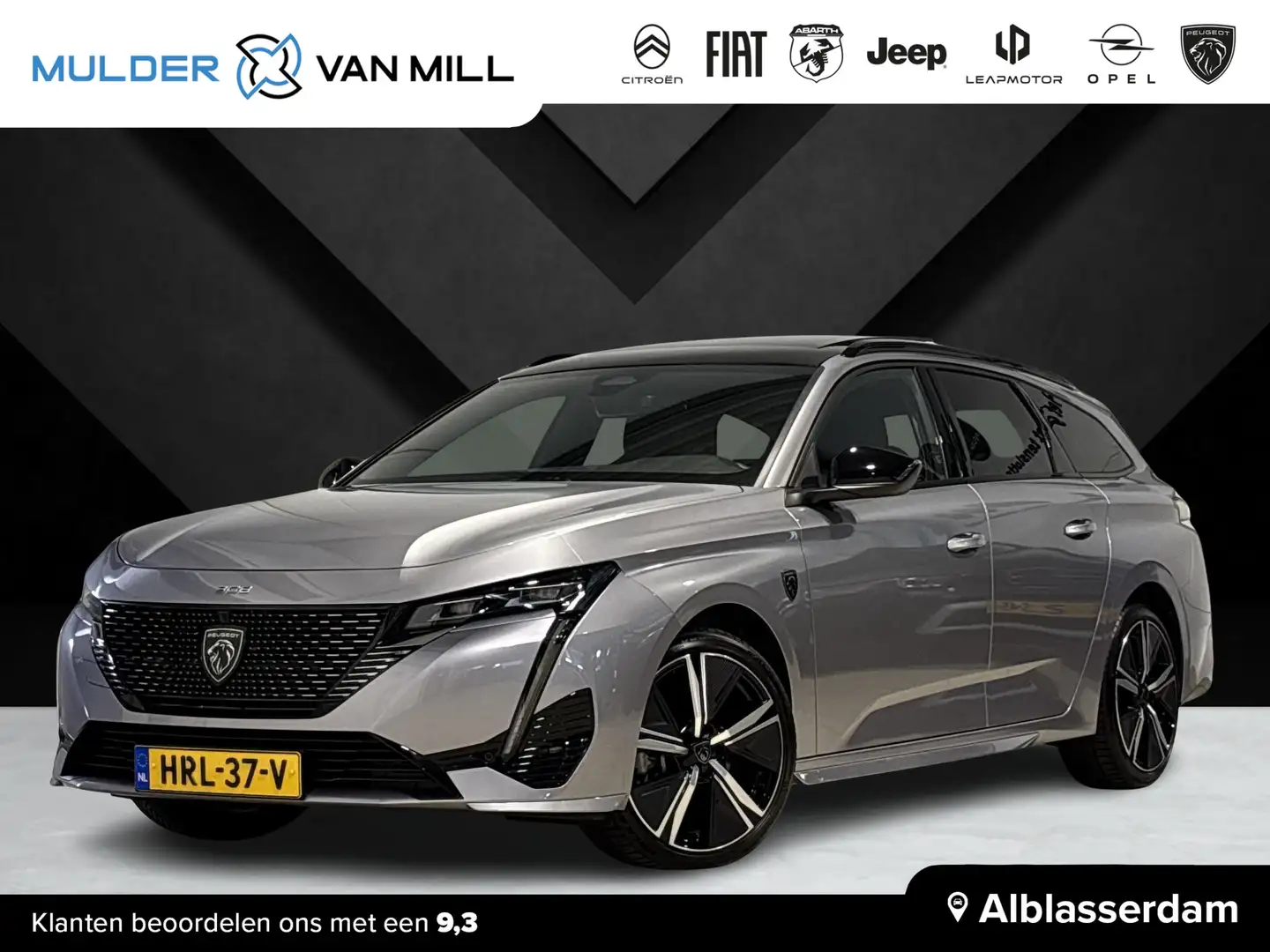 Peugeot 308 SW GT 1.2 Turbo 130pk EAT8 | SCHUIF/KANTELDAK | AL Grijs - 1