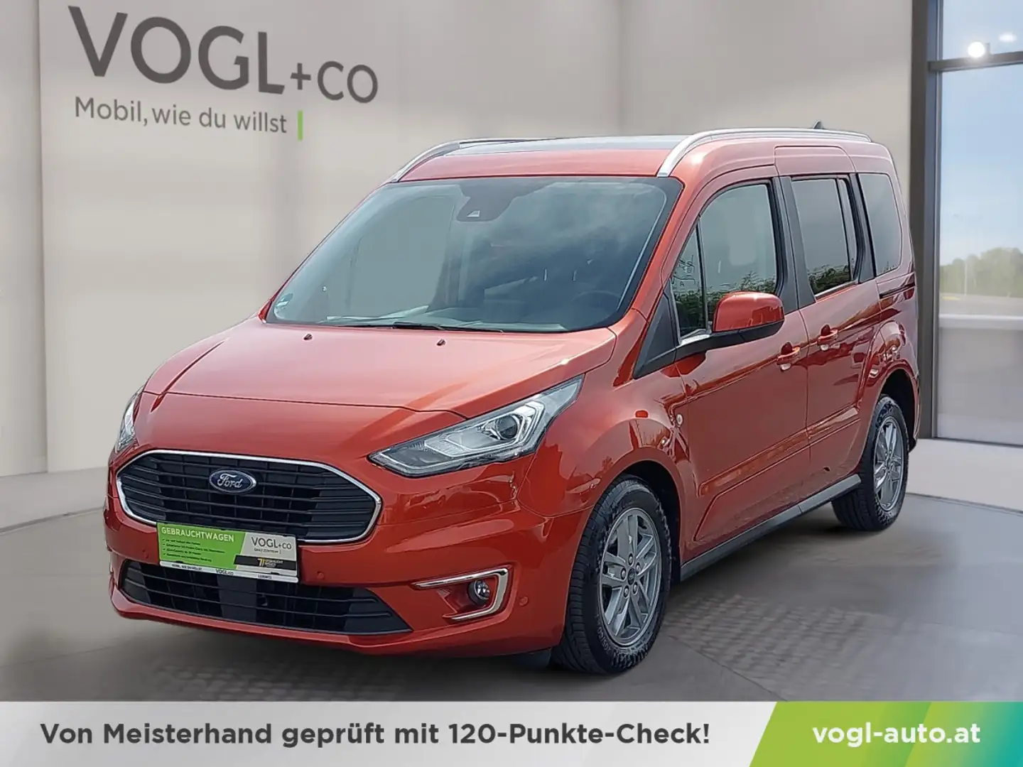 Ford Tourneo Connect Titanium 1,5 EcoBlue L1 Aut. Orange - 1