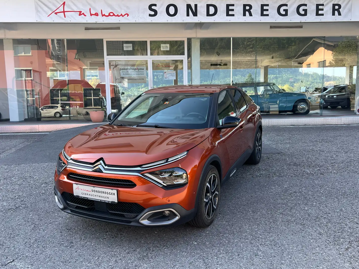 Citroen C4 e-C4 136 50kWh Shine Edition Shine Edition Orange - 2