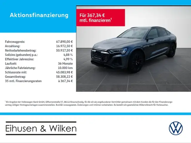Audi Q8 e-tron +SPORTBACK+EDITION+S-LINE+HU+