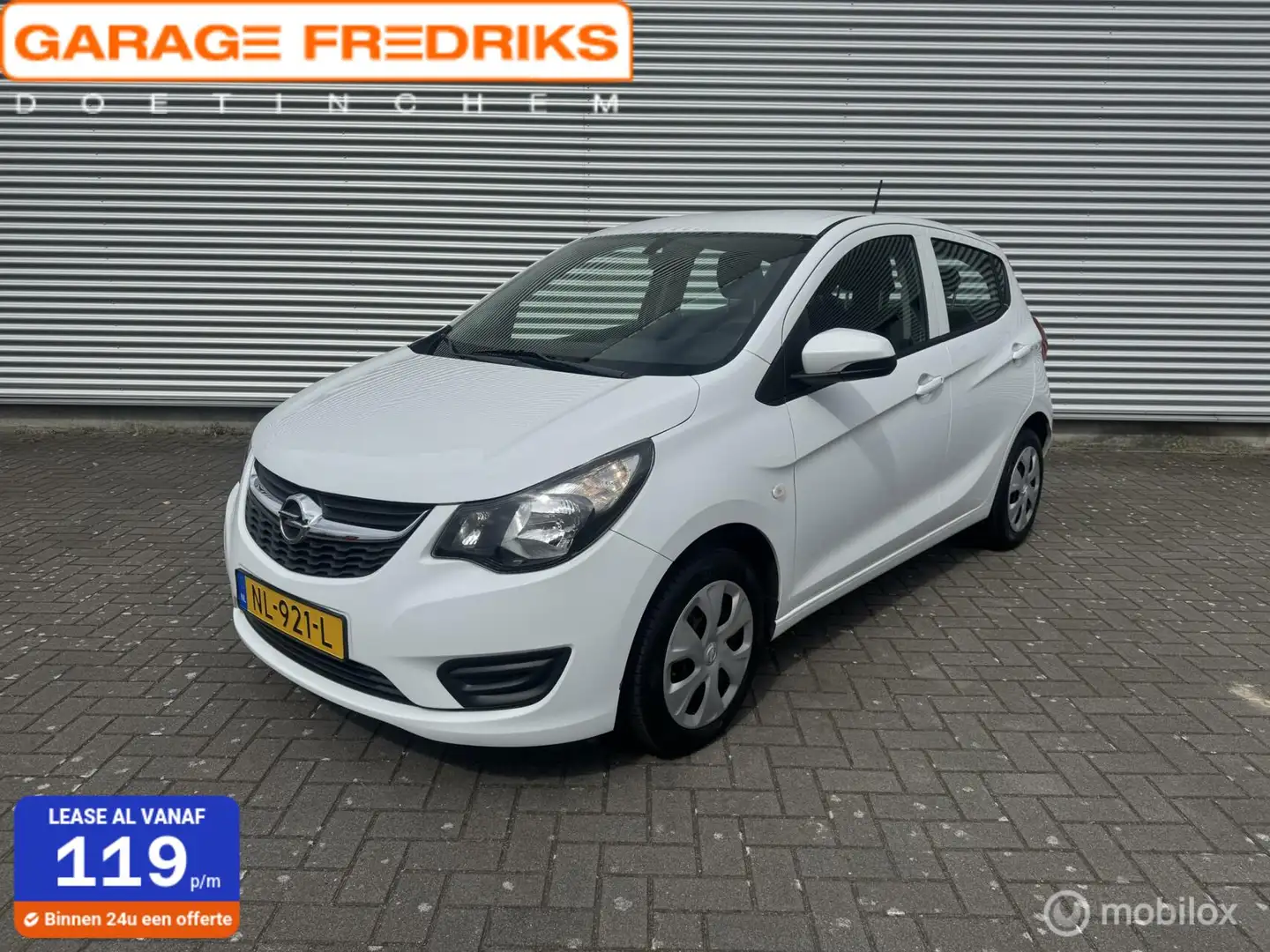 Opel Karl 1.0 ecoFLEX Edition | Airco | NL auto | Blanc - 1