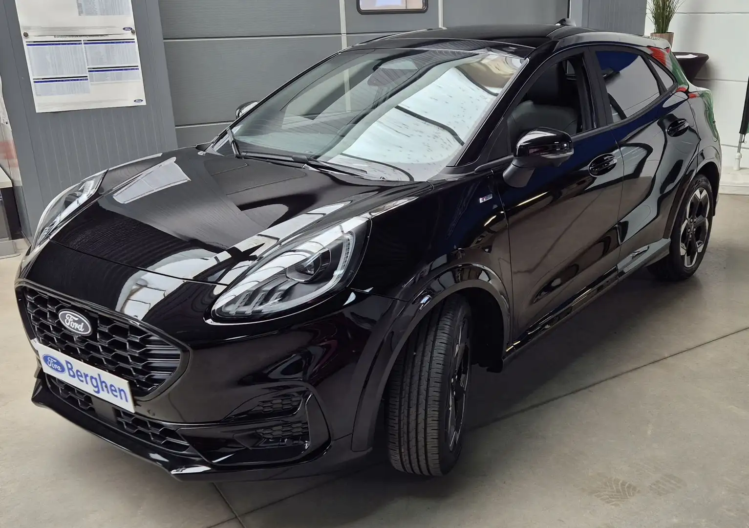 Ford Puma EcoBoost mHEV ST-Line X AUT Noir - 2