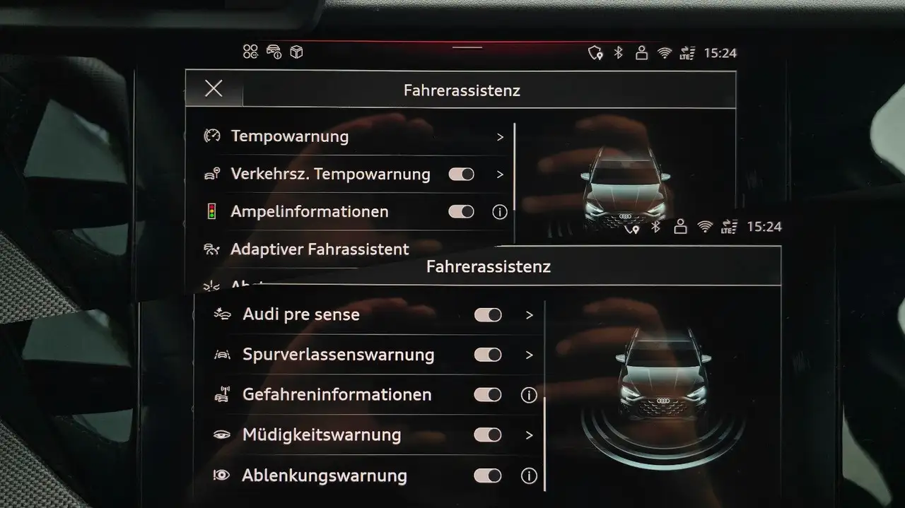 Audi S3 TFSI S tronic quattro Sportback Pano/Matrix, миниатюра 16
