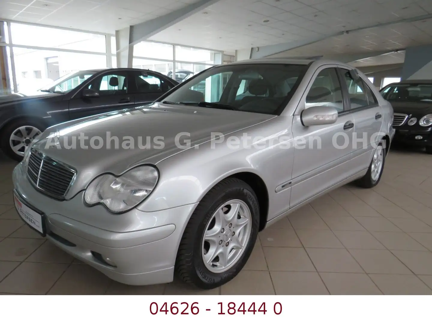 Mercedes-Benz C 200 CDI*Automatik*Klimaauto*GHSD*AHK*CD* Silber - 1