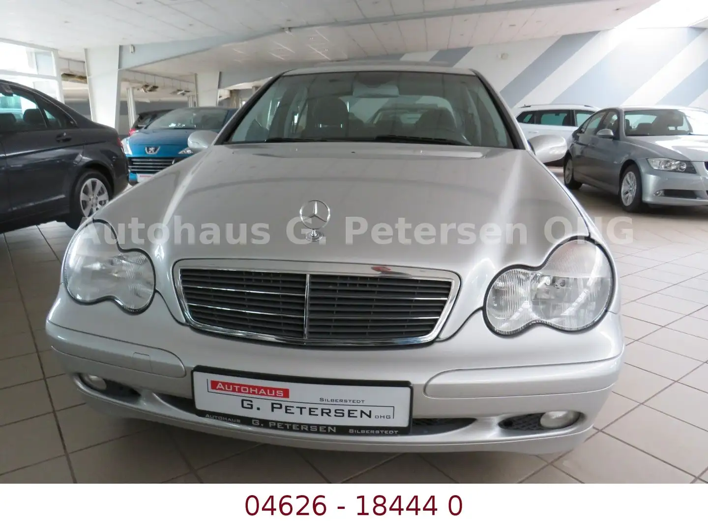 Mercedes-Benz C 200 CDI*Automatik*Klimaauto*GHSD*AHK*CD* Silber - 2
